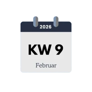 kw 9 2026, kalenderwoche 9